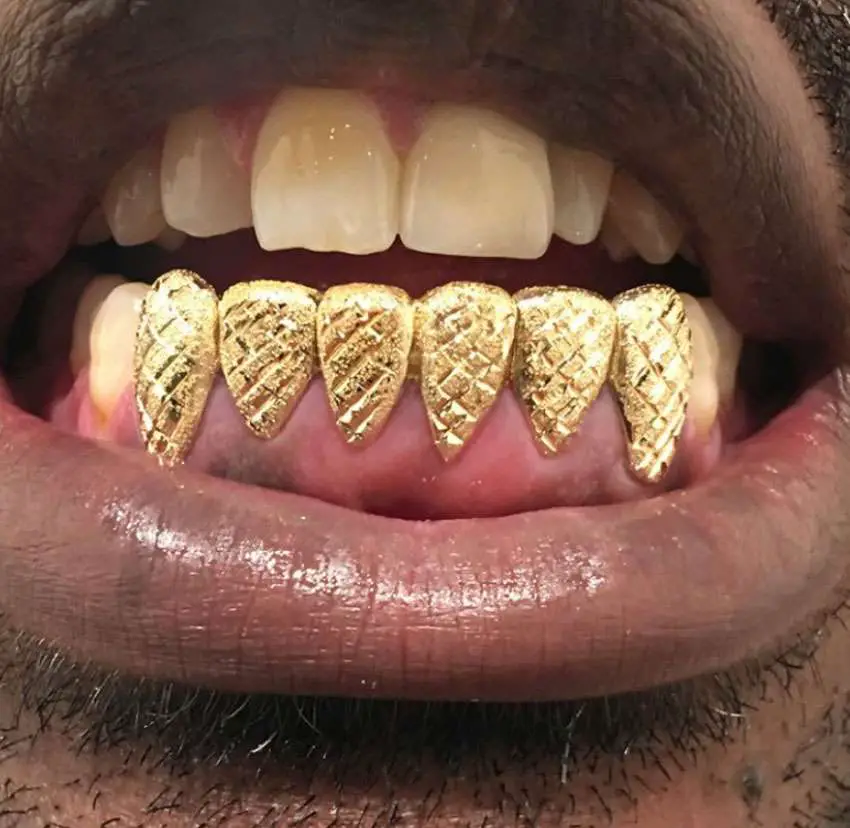 10K Solid Gold 6 Top or 6 Bottom