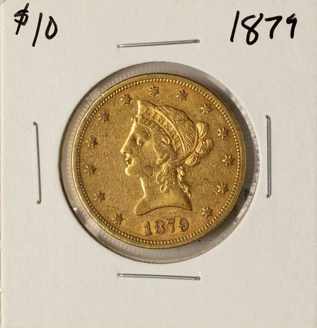 1879 $10 Liberty Head Eagle Gold Coin