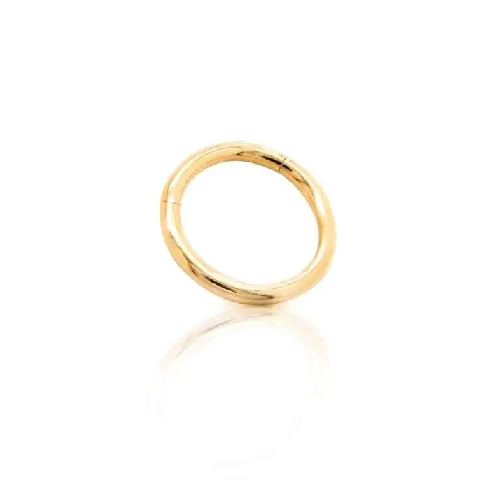18g 14kt Yellow Gold Simple Clicker Ring â Price Per 1 ...