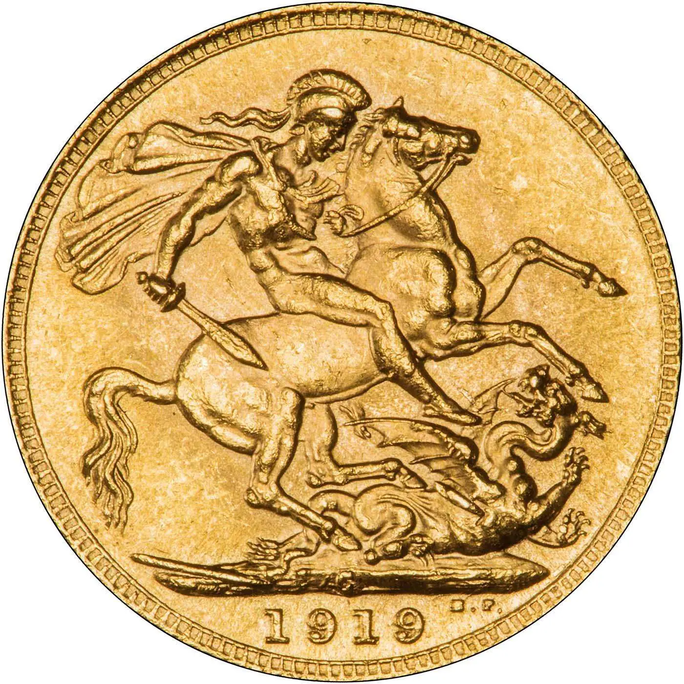 1919 Gold Sovereign George V