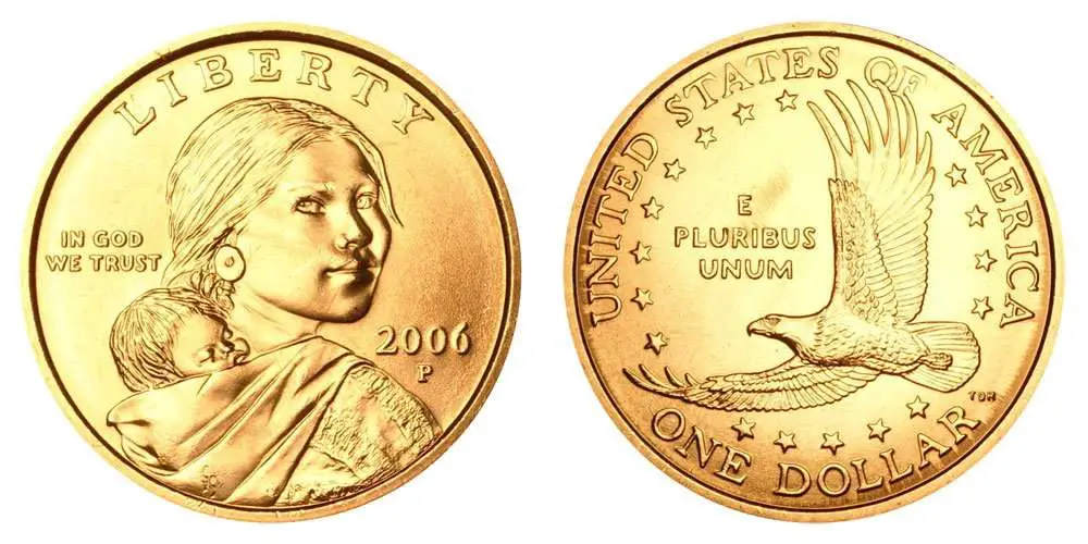 2006 P Sacagawea Dollar Golden Dollar Coin Value Prices ...