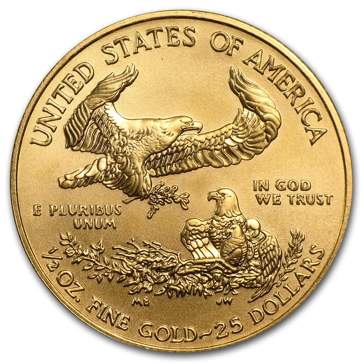 2010 1/2 oz Gold American Eagle BU