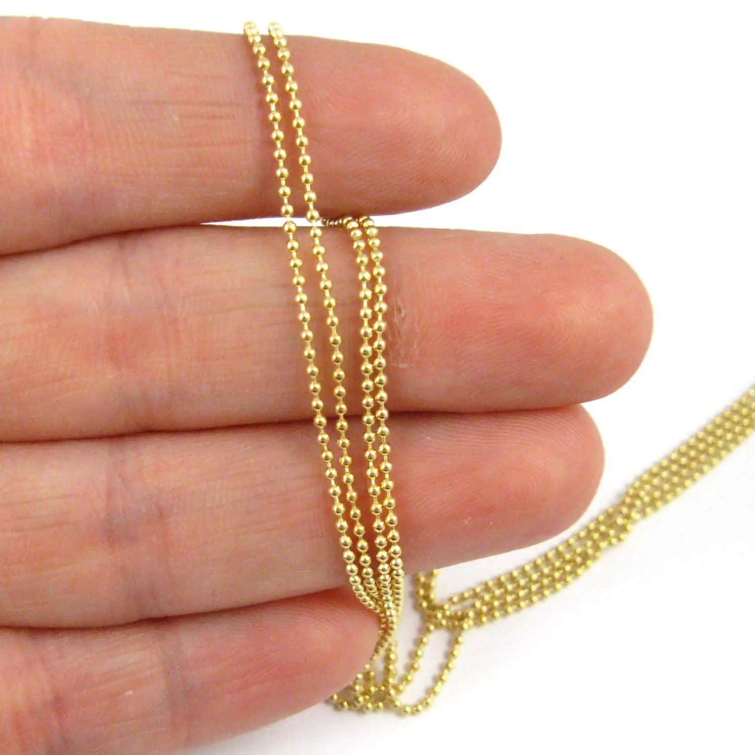 22K Gold plated Sterling Silver Chain