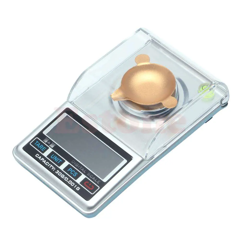 30g 0.001g Precision LCD Digital Scales Gold Jewelry ...