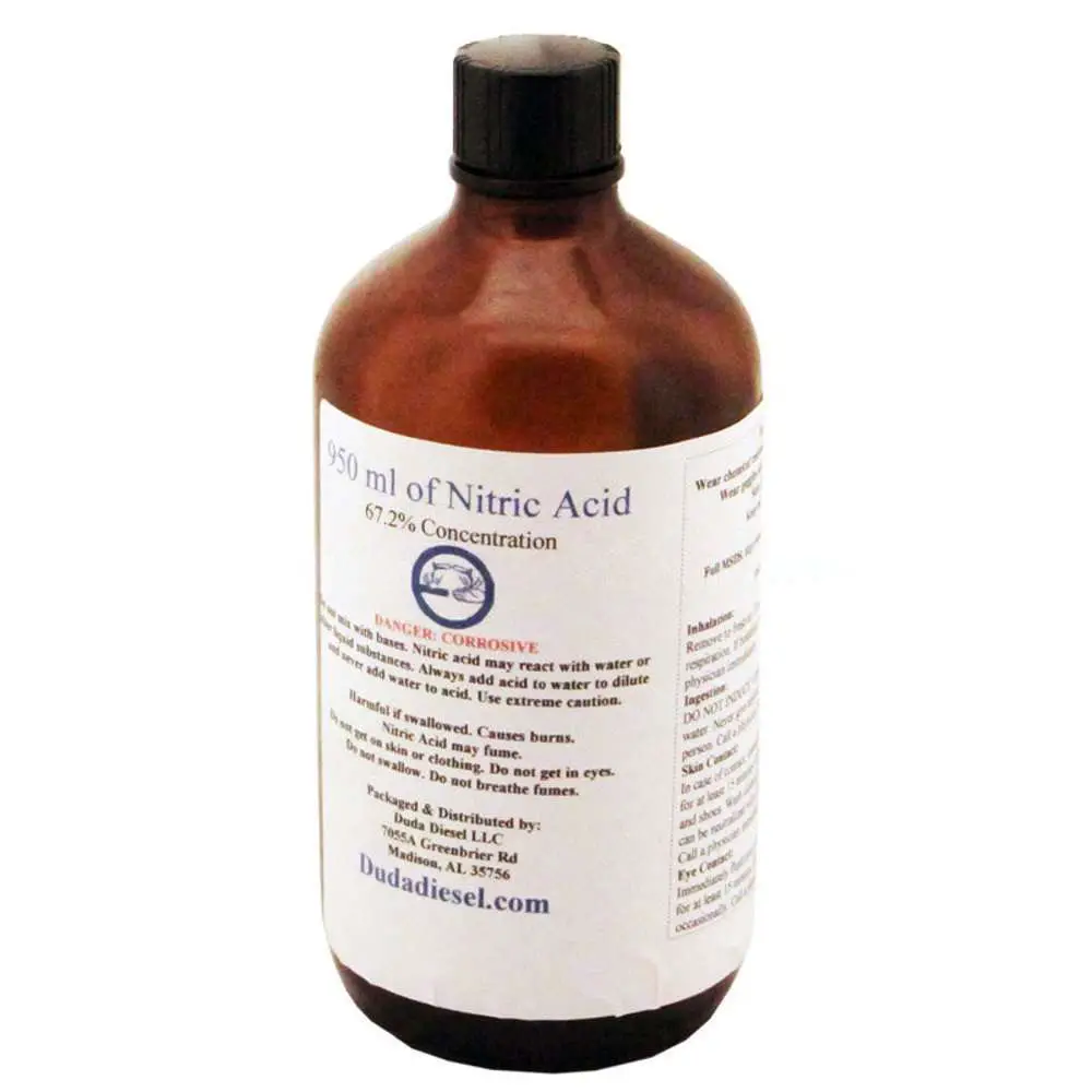 475 ml / 16 oz of 67.2% Nitric Acid Industrial Grade for ...