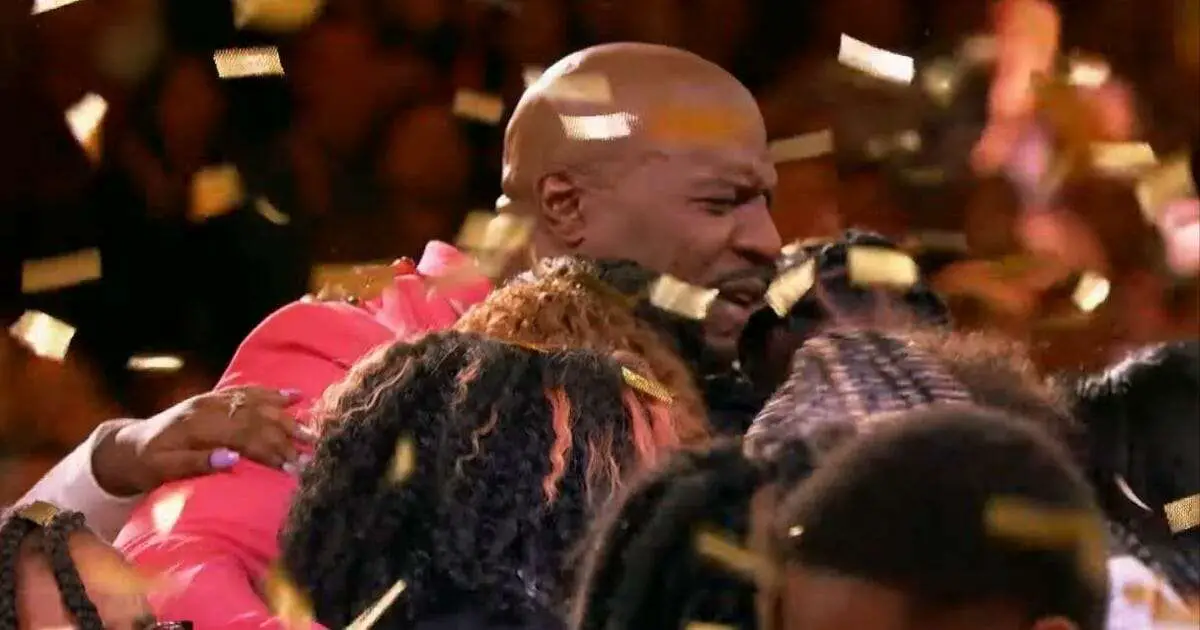agt host terry crews breaks down in tears hits golden buzzer after
