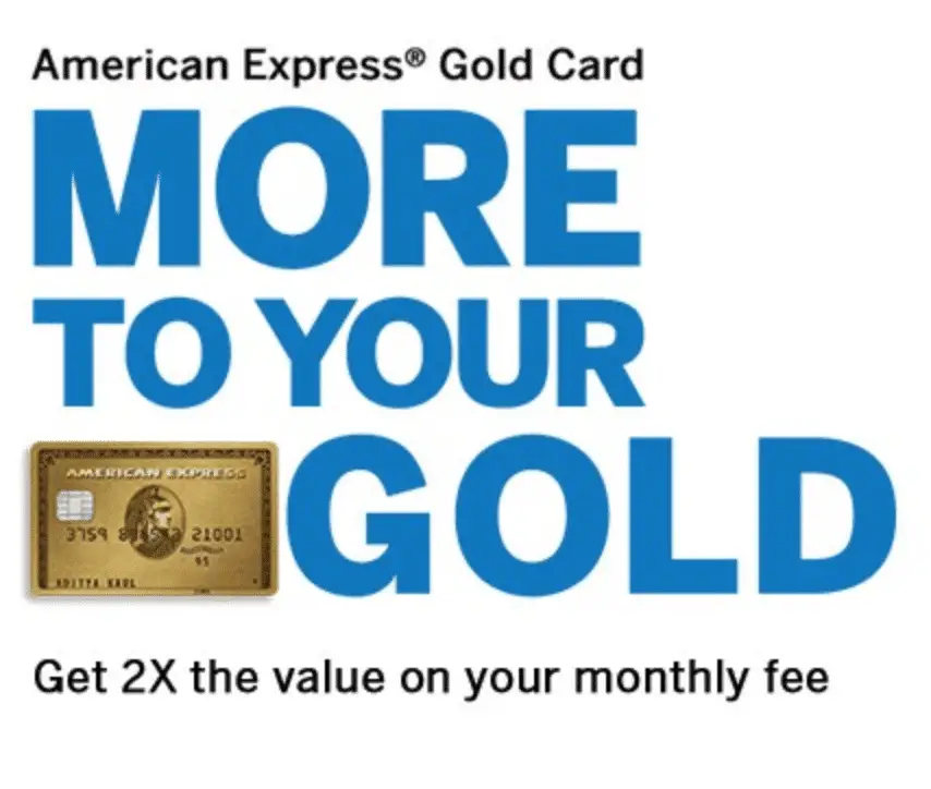 American Express Gold Credit Card New Benefits