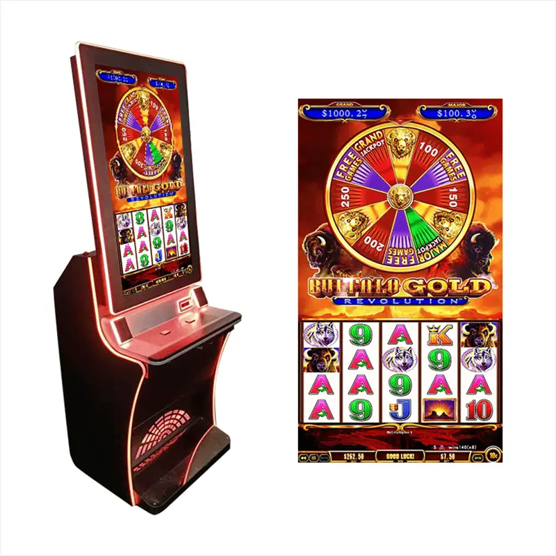 Buffalo Gold Vertical Touch Screen Video Slot Game Machine Casino ...