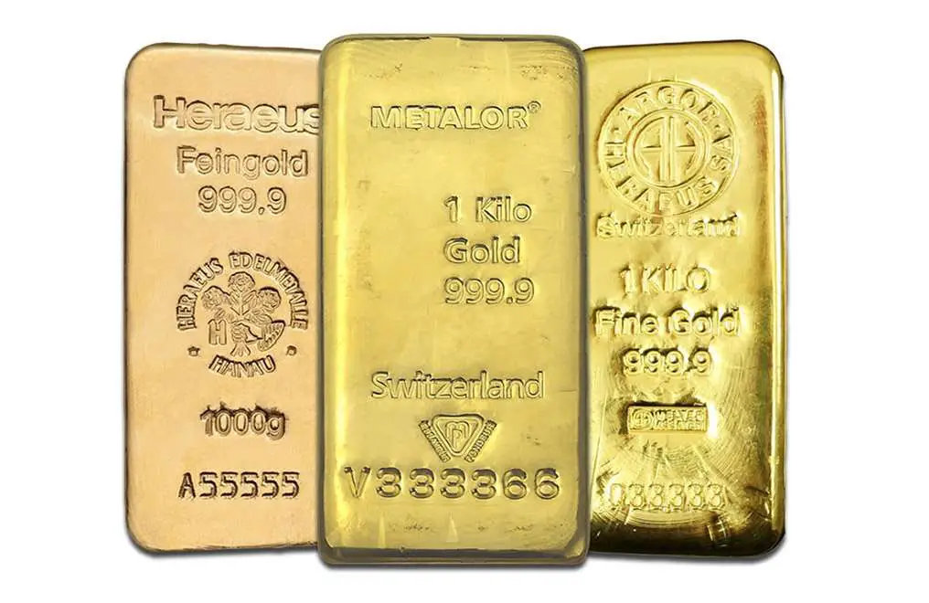 Buy 1 kg Gold Bars