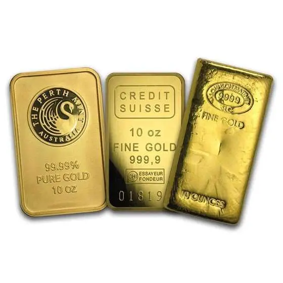 Buy 10 oz Gold Bar