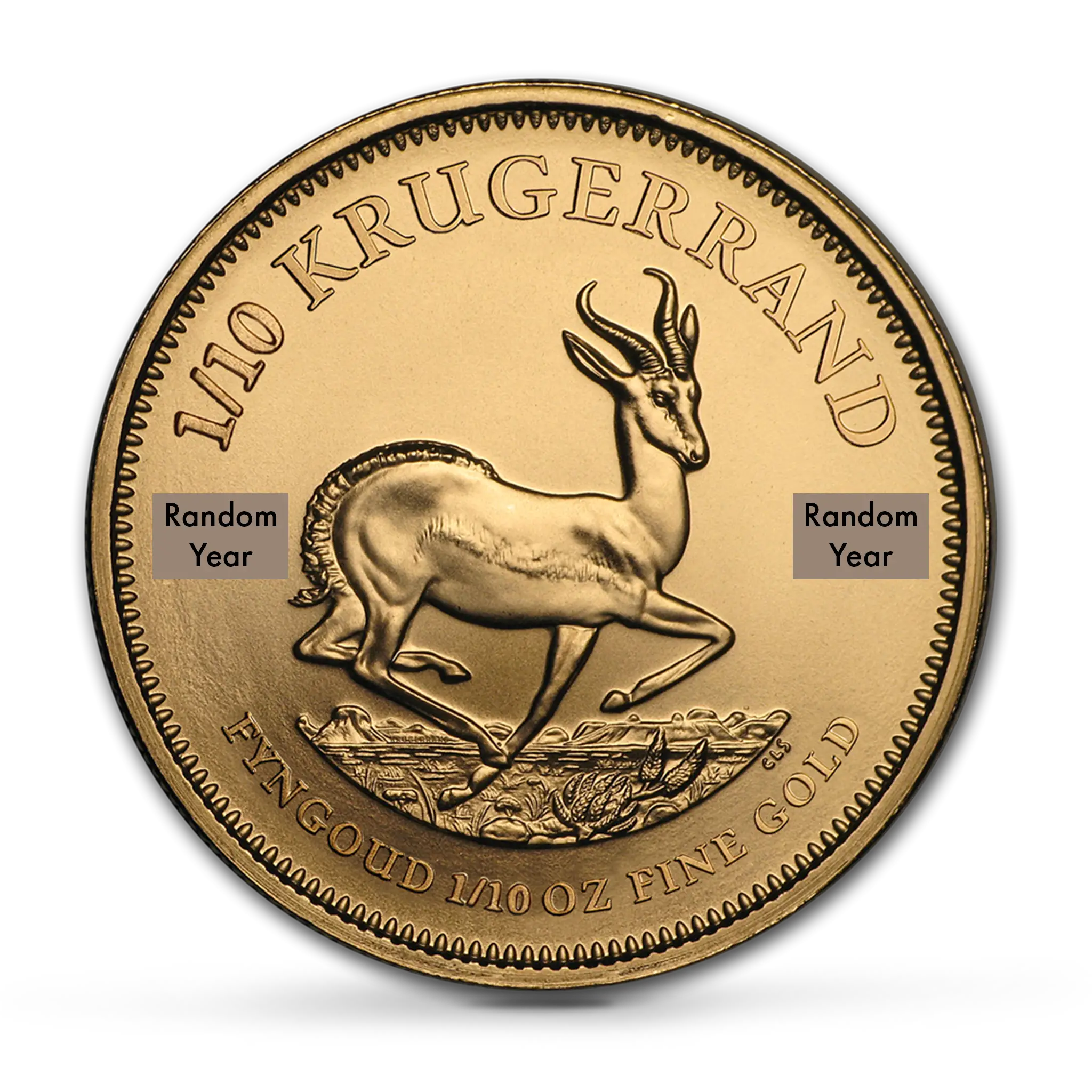 Buy 1/10 oz Krugerrand Bullion Coins at Best Prices