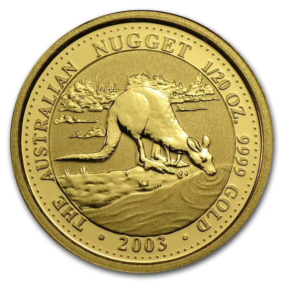 Buy 2003 Australia 1/20 oz Gold Nugget