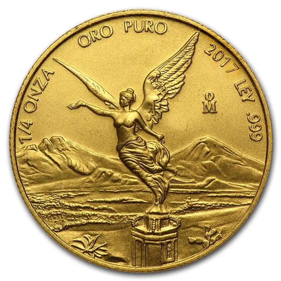 Buy 2017 Mexico 1/4 oz Gold Libertad BU