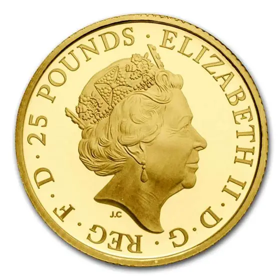 Buy 2021 GB 1/4 oz Gold Queen