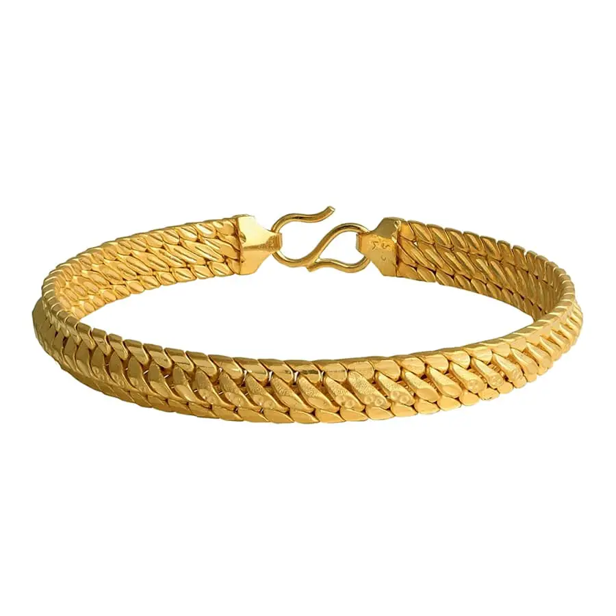 Buy 22K Gold Men Bracelet 65VG9289 Online from Vaibhav Jewellers