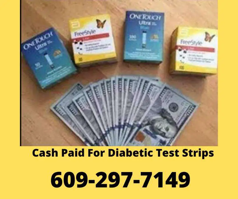 Central Jersey : Cash Paid Today For Diabetic Test Strips ...