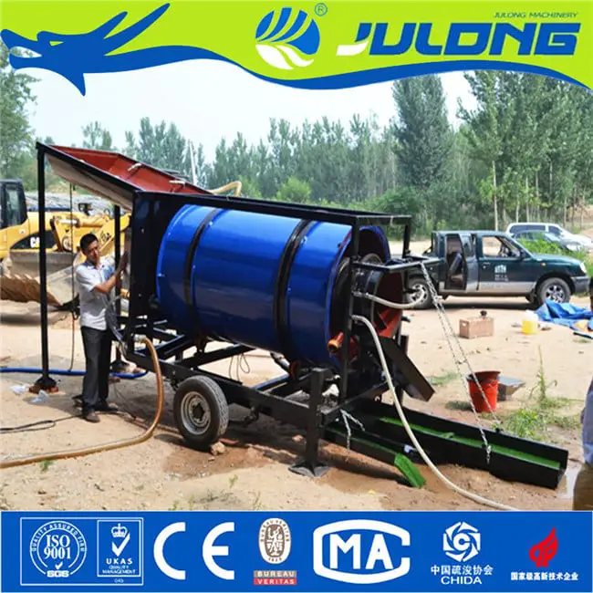 China Complete Portable Gold Wash Plants for Sale