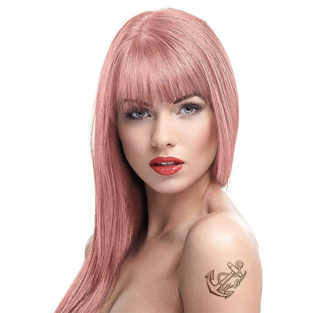 Crazy Color Rose Gold Pink Hair Dye