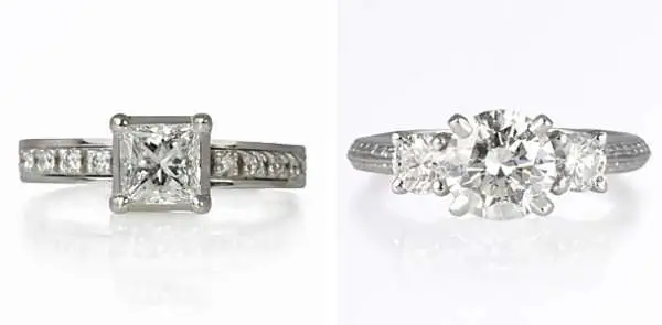 difference between platinum and white gold