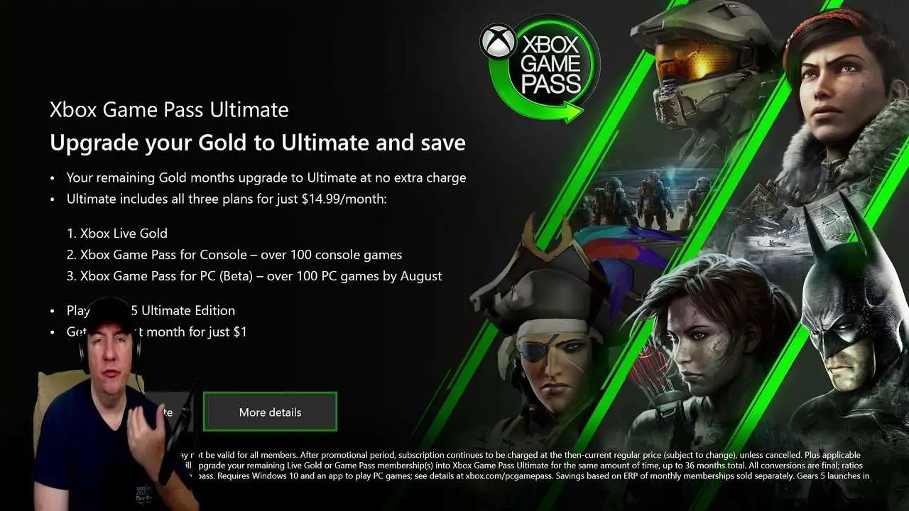 Does Game Pass Come With Gold / Xbox Live Gold Free With ...