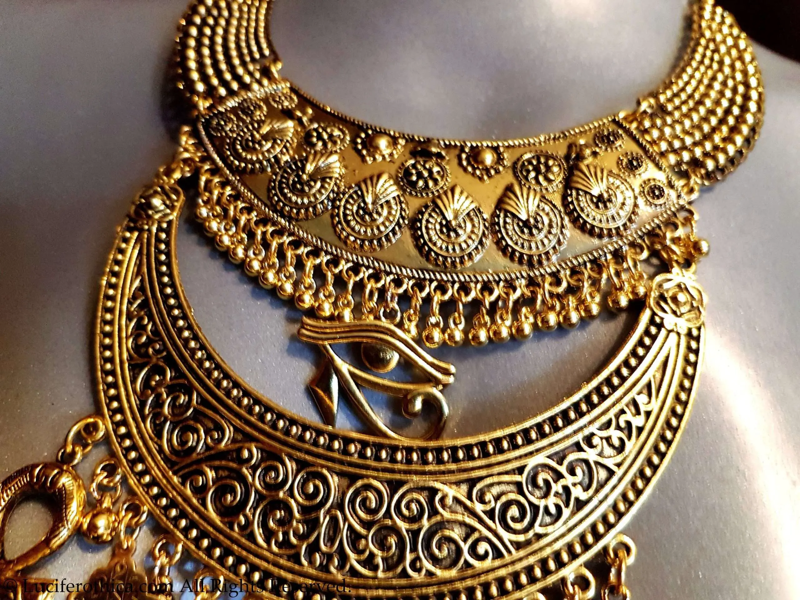 Egyptian Elite Necklace ( Gold Colour)