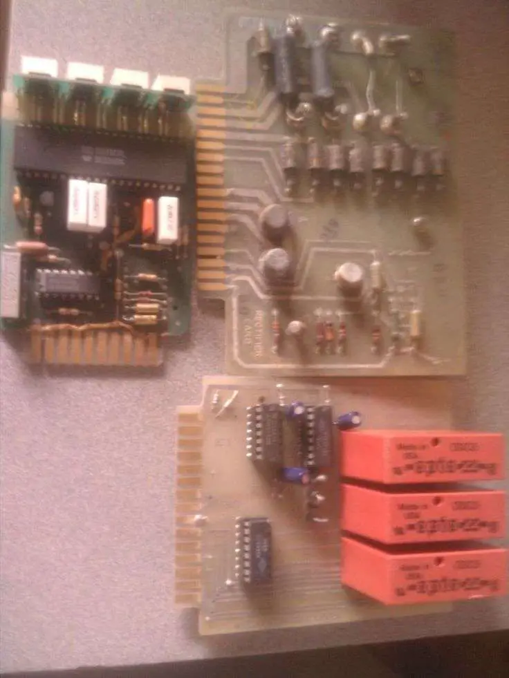 Electronic Circuit Board Transistors Capacitors Resistors ...