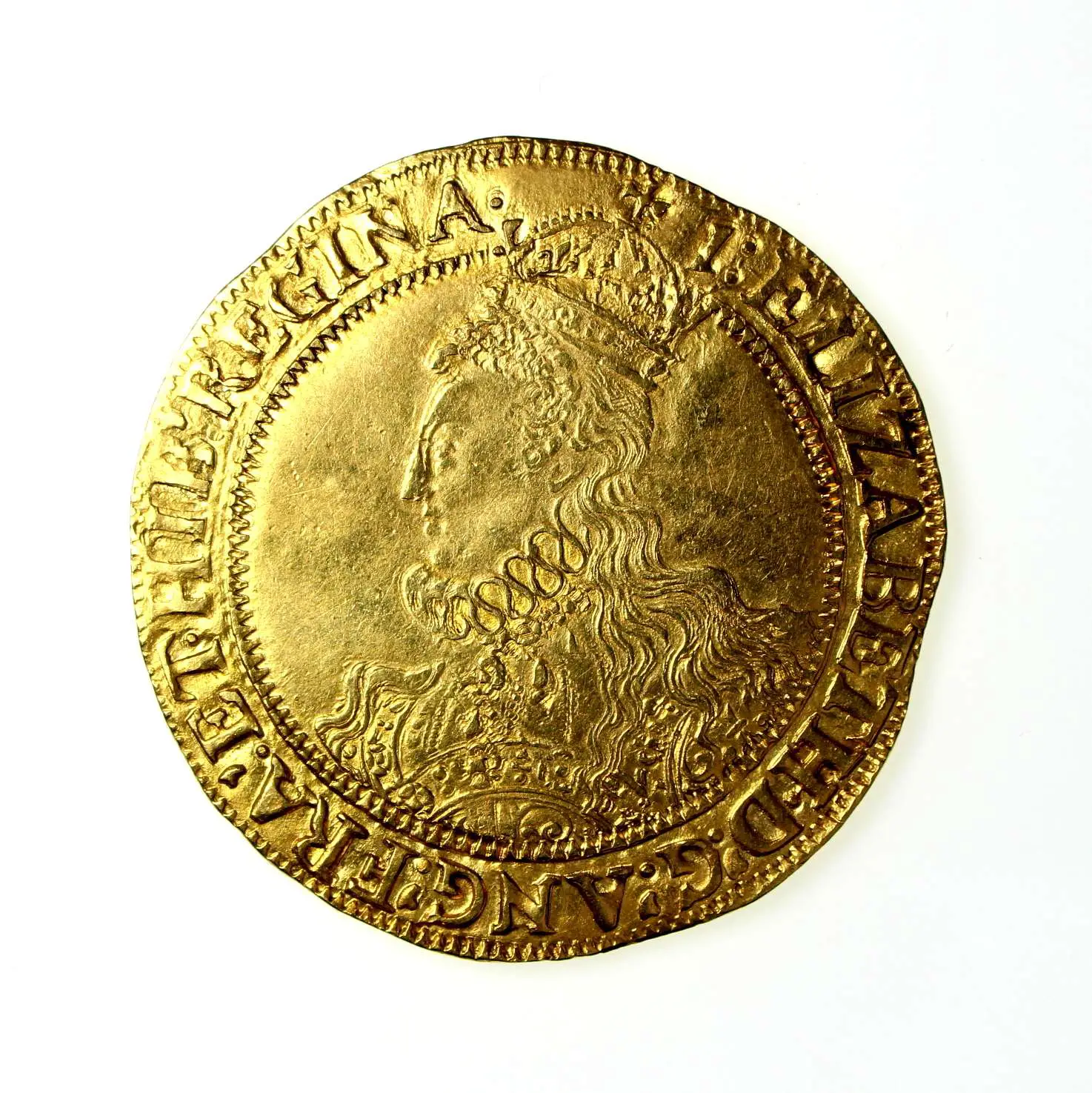 Elizabeth I Gold Pound 1558