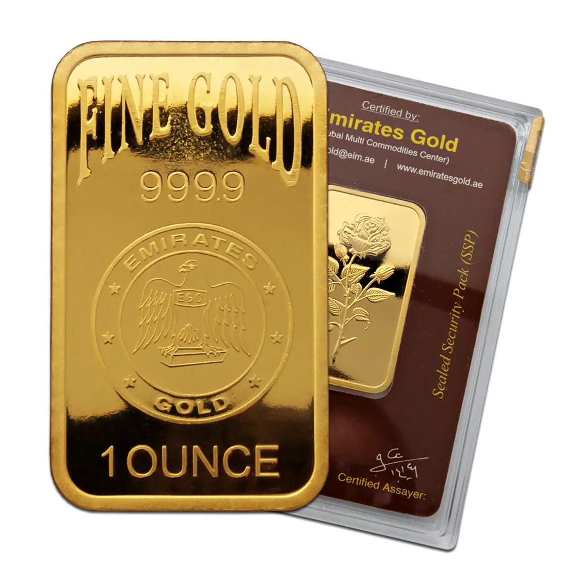 Emirates Gold 1 ounce Gold Bar