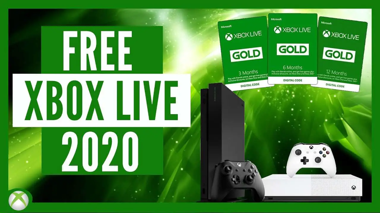 Free Xbox Live Gold How to Get FREE Xbox Live 2020 Method