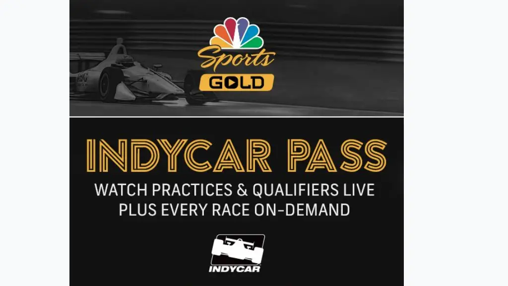Get IndyCar Pass from NBC Sports Gold