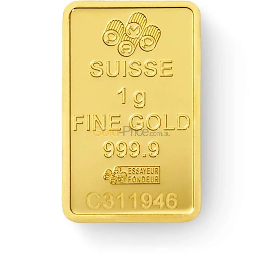 Gold bar price comparison: Buy 1 gram gold