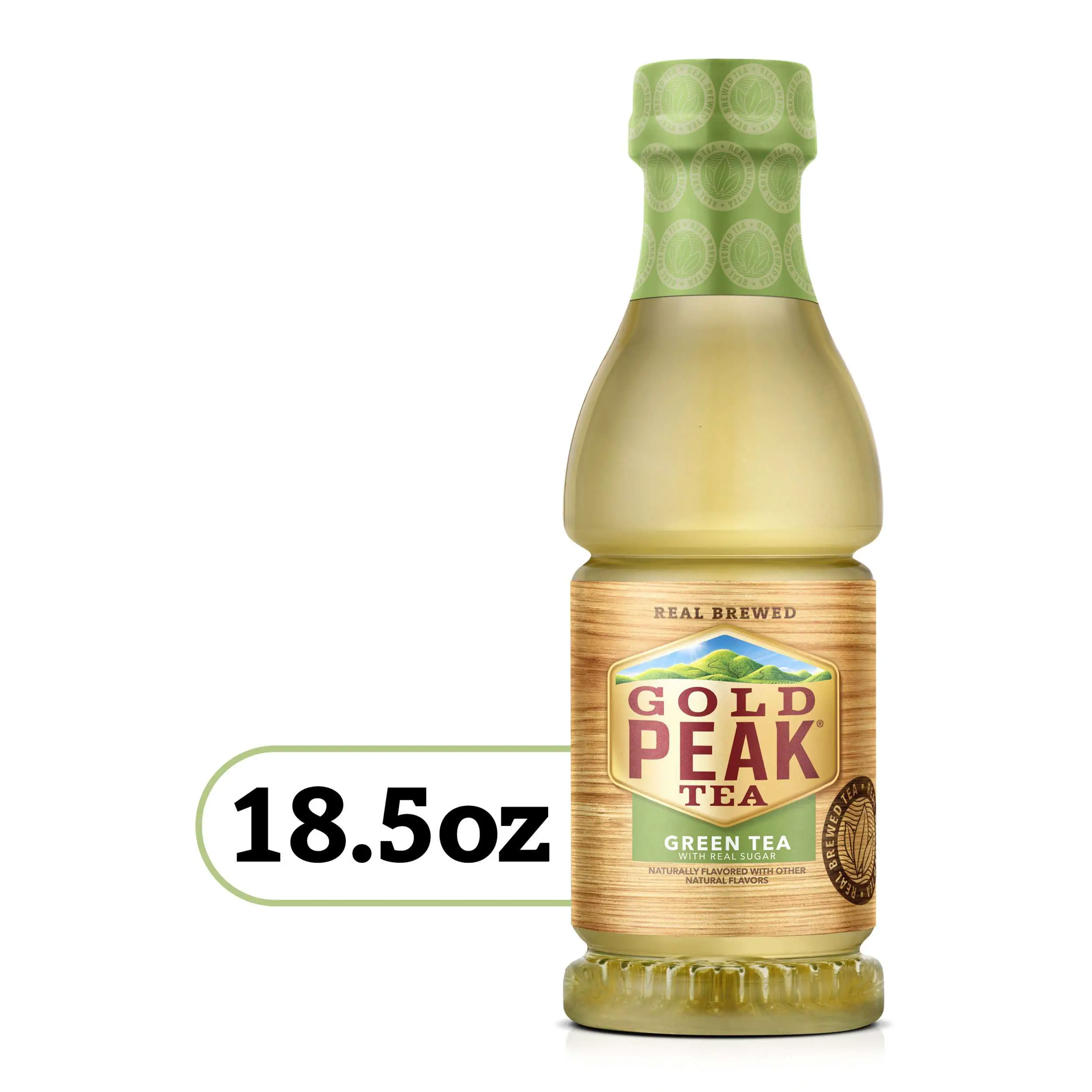 Gold Peak Sweetened Green Iced Tea Drink, 18.5 fl oz ...