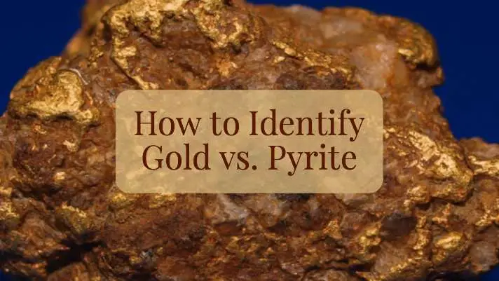 Gold vs. Pyrite. The Difference Between Gold and Iron Pyrite
