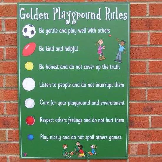 Golden Playground Rules