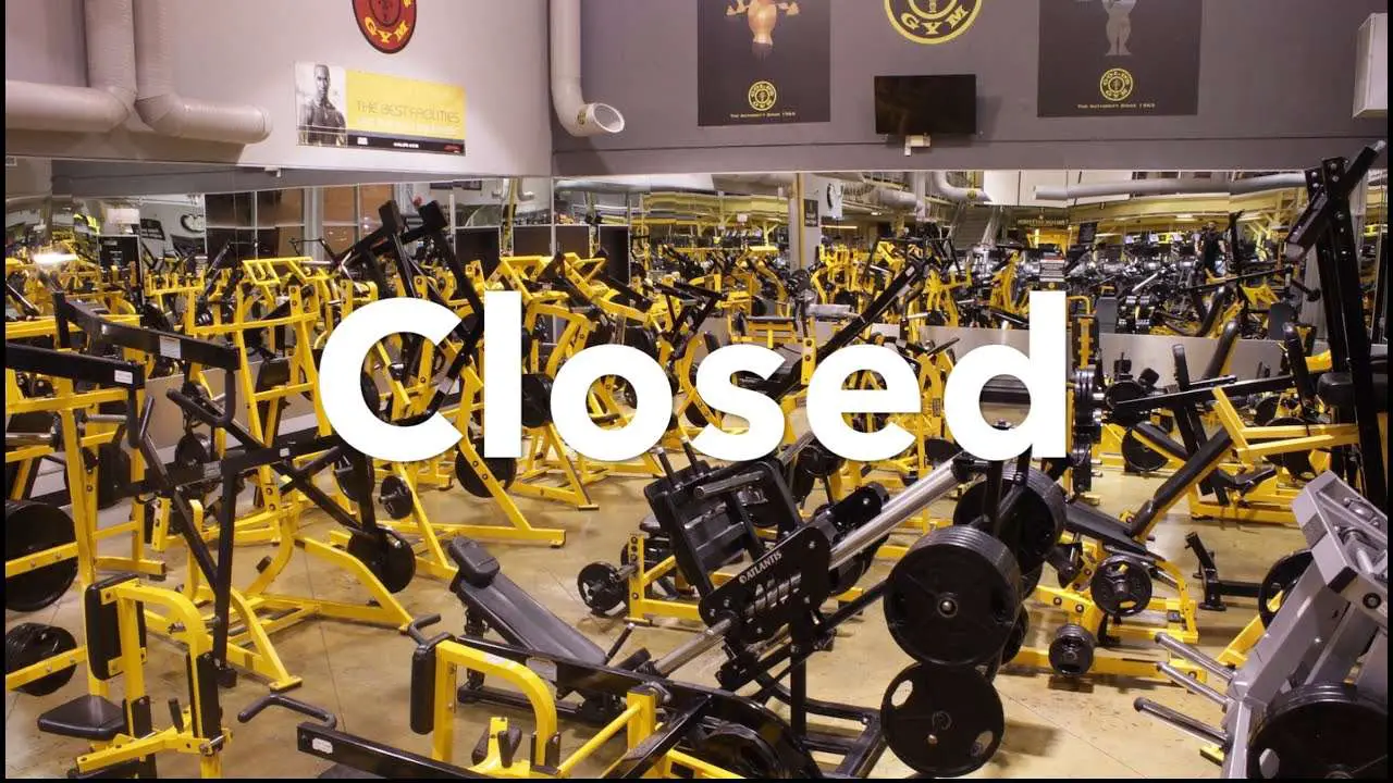 Golds Gym Burnaby Closed !