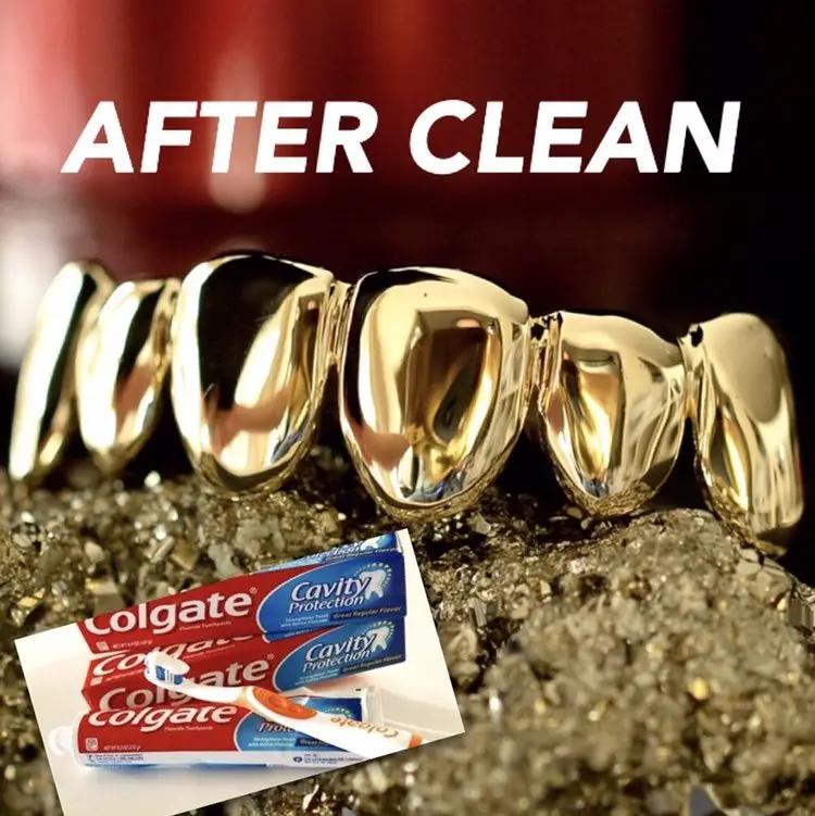 How do you clean your Gold Grillz?