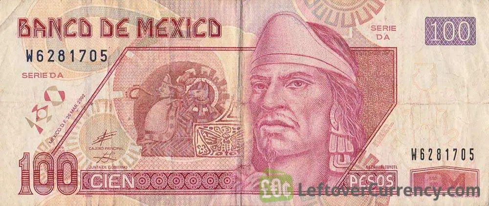 How Much Is 100 Mexican Pesos Worth In Us Dollars