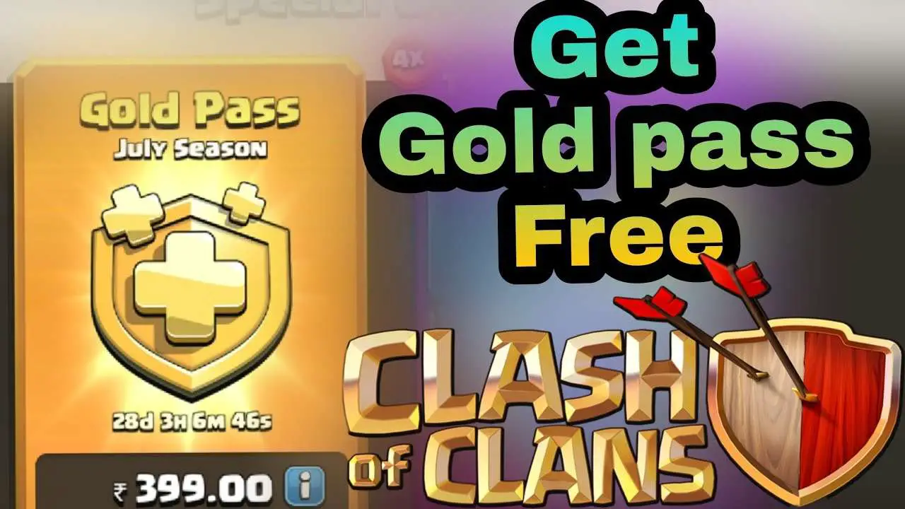 How to get free gold pass in coc (100% working trick ...