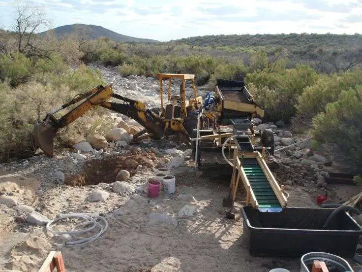 How to start a small gold placer mining operation