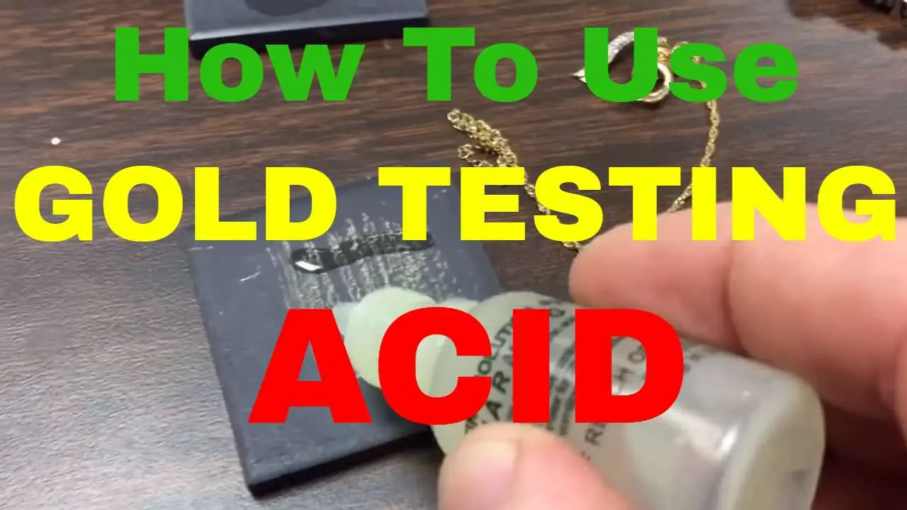 How to use Gold testing acid!! What THEY dont want you to know