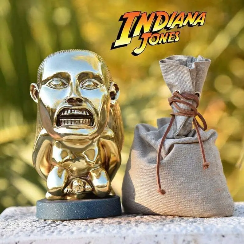 Indiana Jones Golden Fertility Idol 1:1 Gold