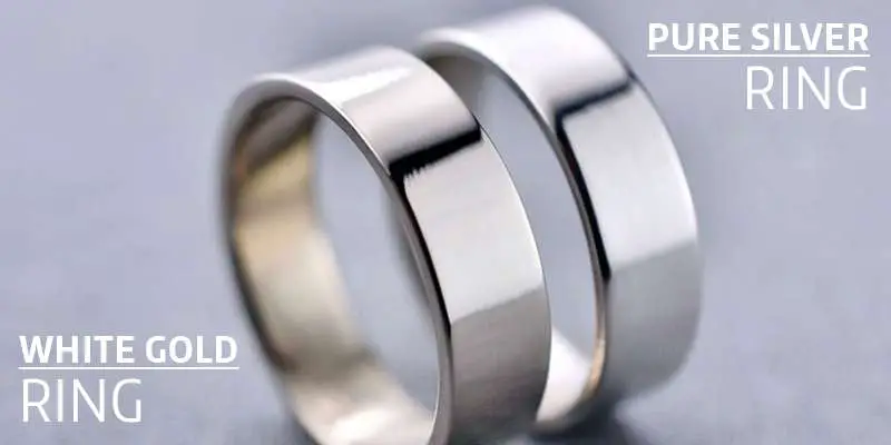 Major Difference Between Silver and White Gold