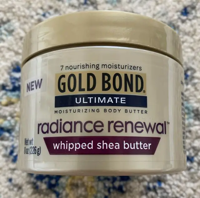NEW Gold Bond Radiance Renewal Cream, Whipped Shea Butter, 8 OZ. Free ...