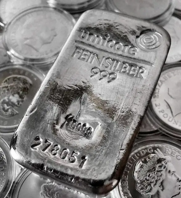 Price of Silver Per Ounce at 12:43 am February 23, 2016