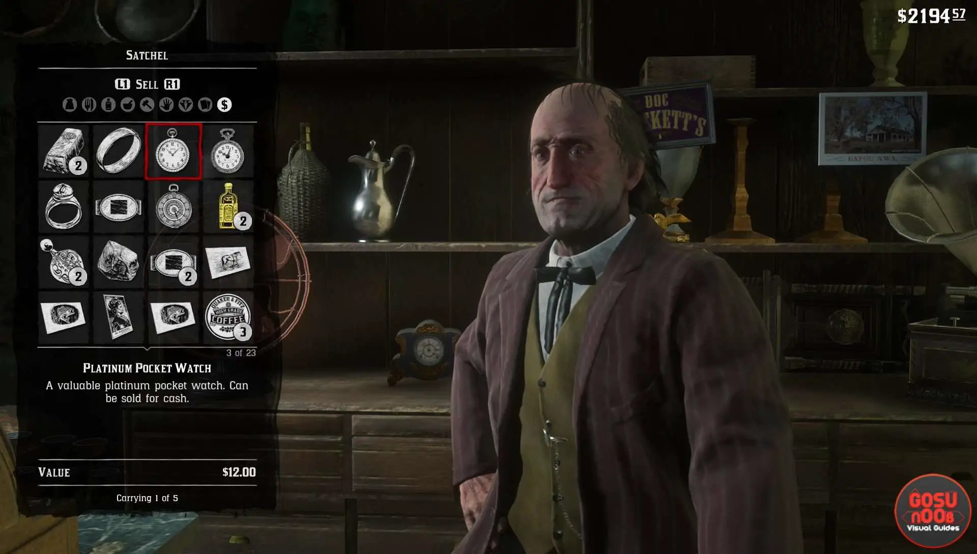 Red Dead Redemption 2 Where to Sell Jewelry & Gold Bars