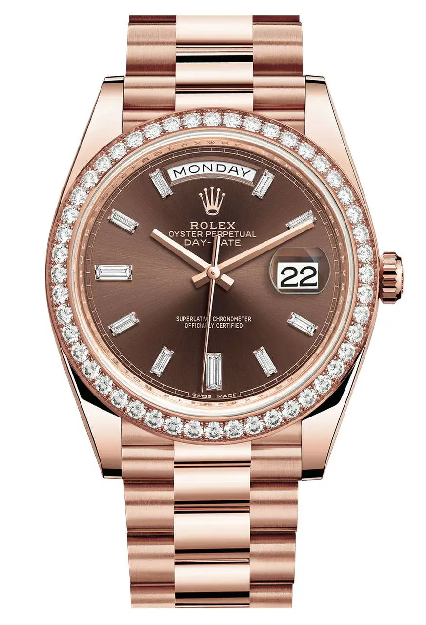 Rolex Rose Gold President Day Date 40 228345CDX