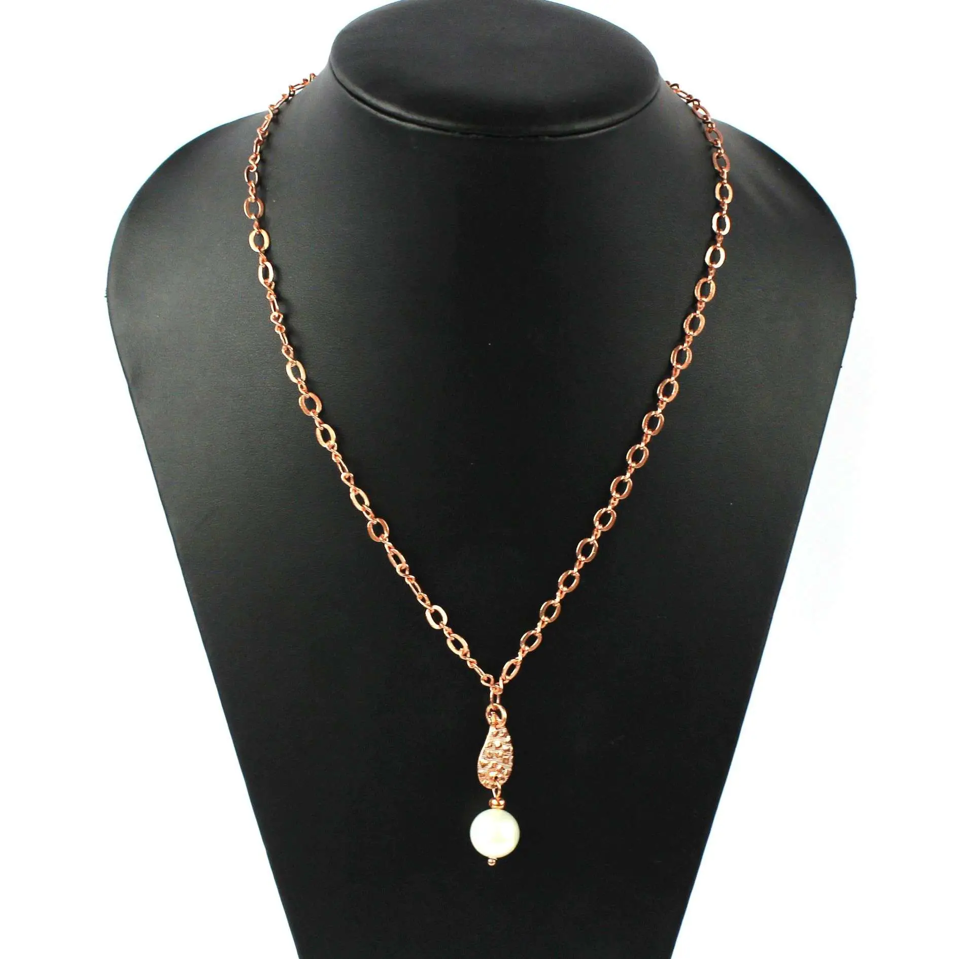 Rose Gold Chain Necklace.