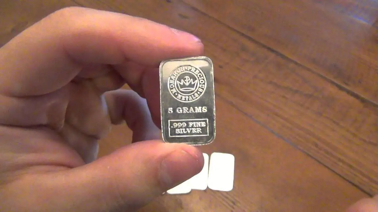 Silver Review : Monartch Precious Metals (5 Gram Bars ...
