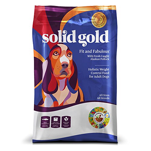Solid Gold Fit and Fabulous Holistic Dry Dog Food, Alaskan Pollock ...