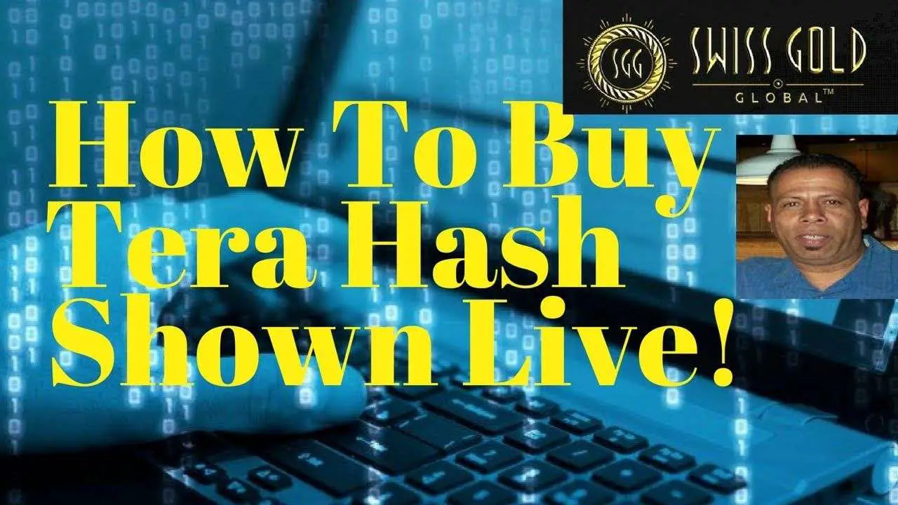 Swiss Gold Global How To Buy Tera Hash Live!